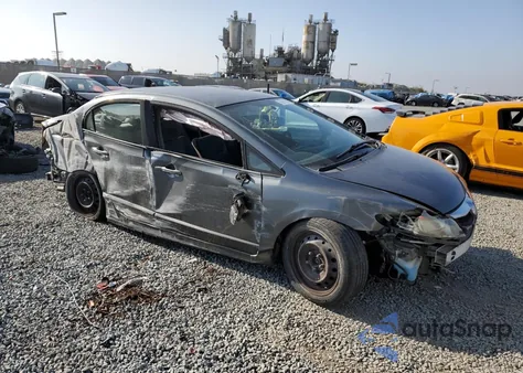 2010 Honda Civic Lx from USA, damaged, VIN 19XFA1F50AE021181